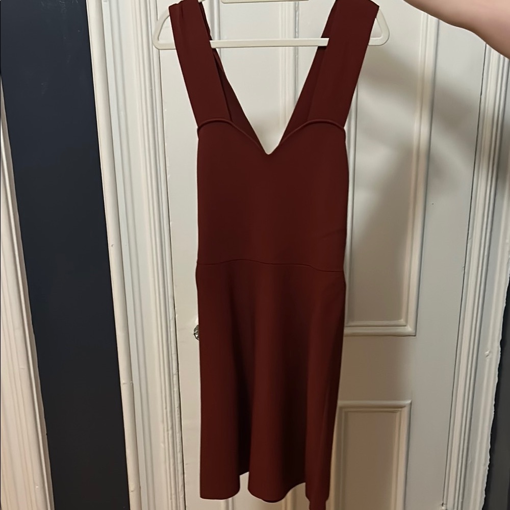 Burgundy A.L.C. Mini Dress - Size M